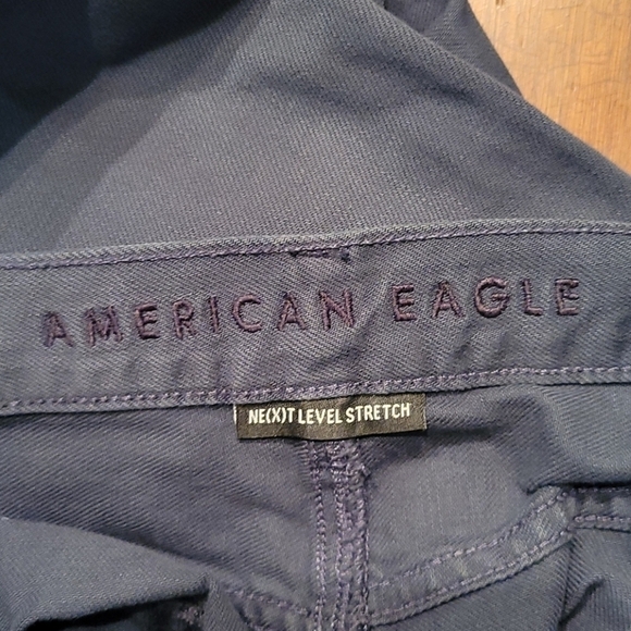 AMERICAN EAGLE Denim High Rise Short Jeans 29 x 26 Size 4 - Picture 4 of 10